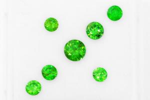 Демантоид Гранат Комплект 1.27 карат