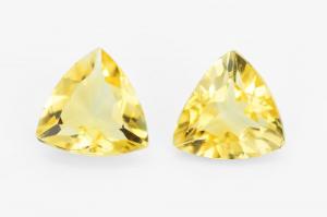 Цитрин пара триллион 1,86 карат