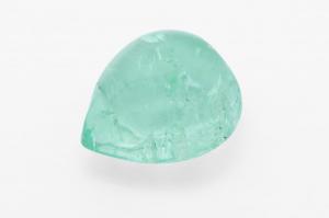 Аквамарин кабошон Груша 43,00 карат